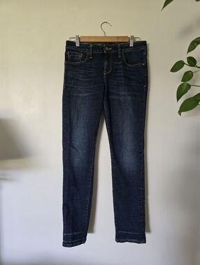 Pilcro And The Letterpress Size 29 Straight Mid Rise Dark Jeans